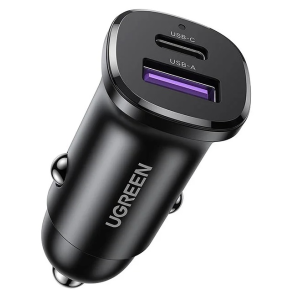 Ugreen 30W 2-Port Car Charger – EC305