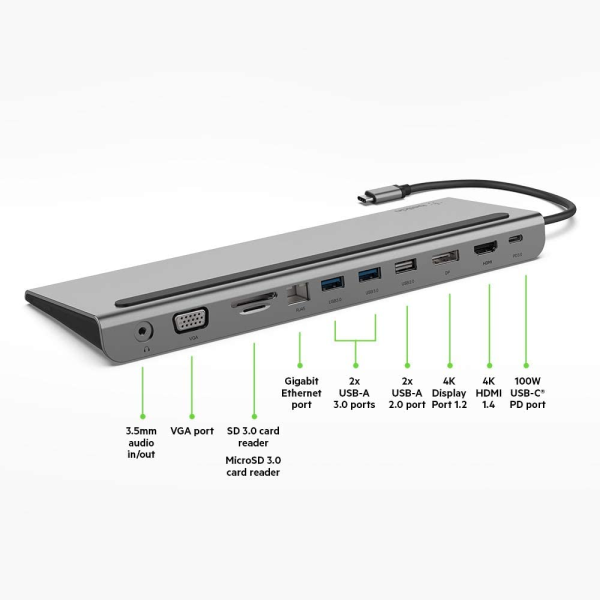 Belkin Connect USB-C 11-in-1 Multiport Dock