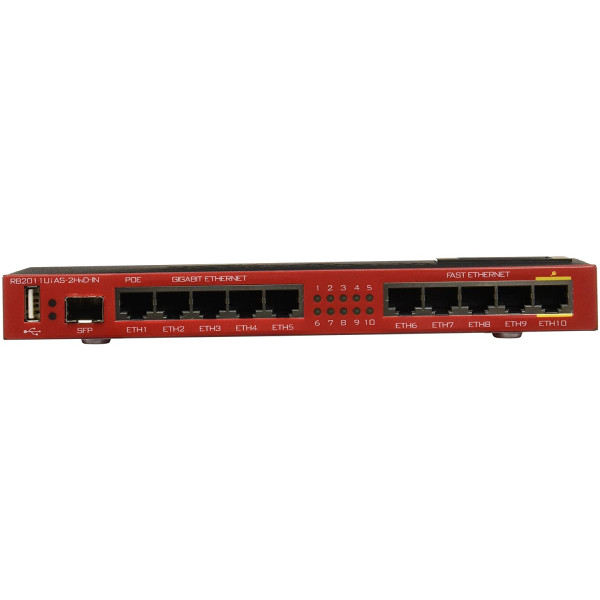 Mikrotik Routerboard RB2011UiAS-2HnD-IN Sfp Port plus 10 Port Ethernet