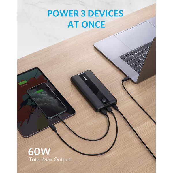 Anker PowerCore III 19K (19,200mAh ) 60W Portable Laptop Charger with PD