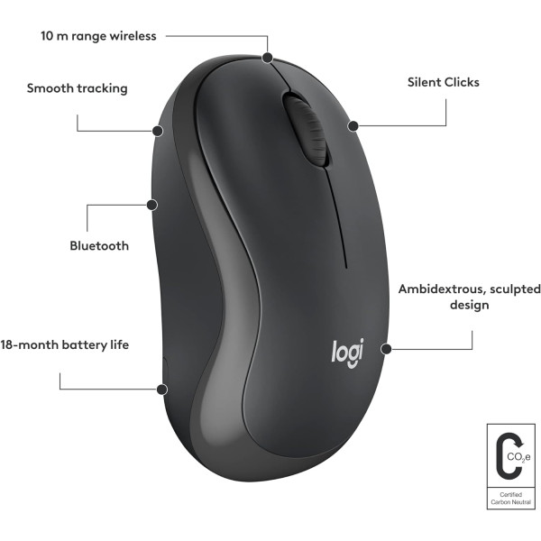 Logitech M240 Silent Bluetooth Mouse