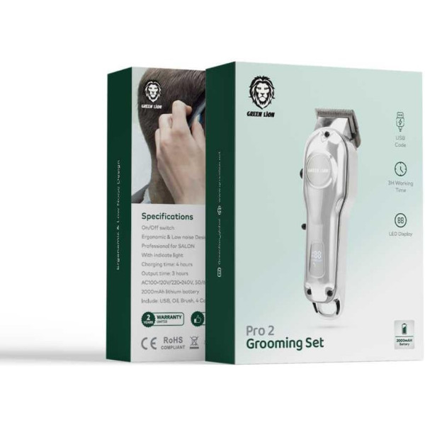 Green Lion Pro 2 Grooming Set 2000mAh