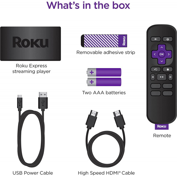 Roku Express HD Streaming Device