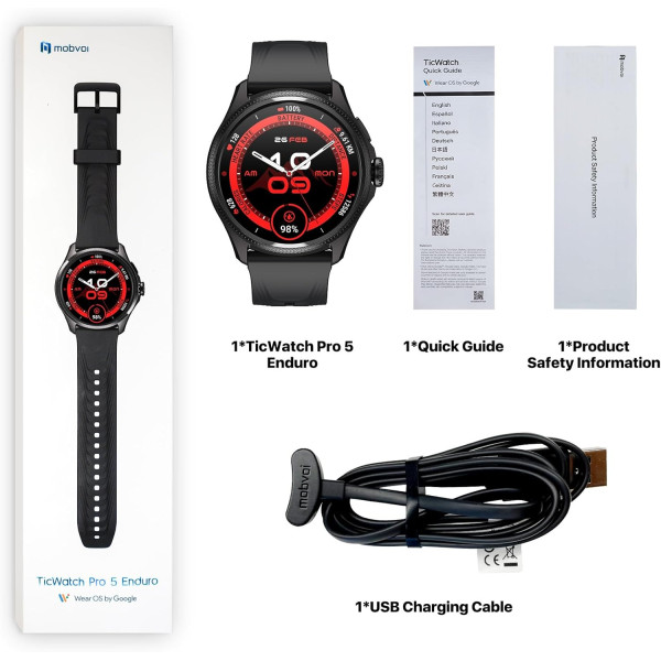 Ticwatch Pro 5 Enduro Smartwatch