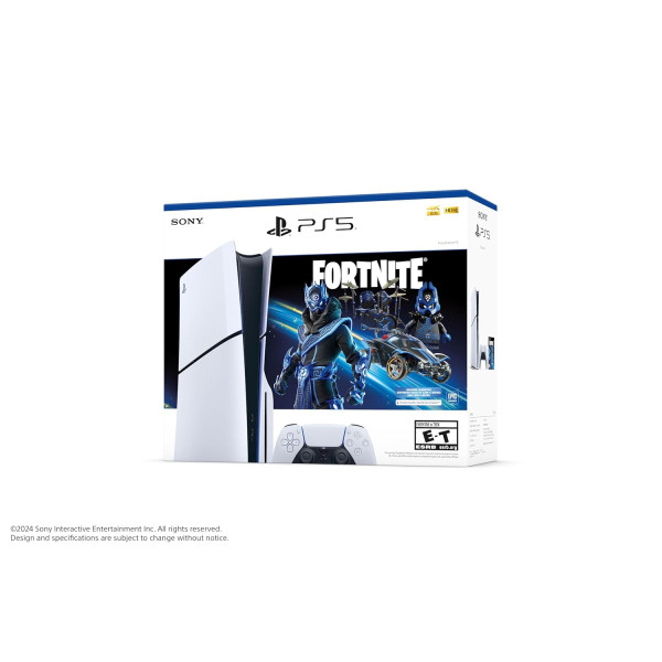 Sony PlayStation 5 Slim Console - Fortnite Cobalt Star Bundle