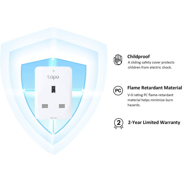 Tp-Link Tapo P100 Mini Smart Wi-Fi Socket