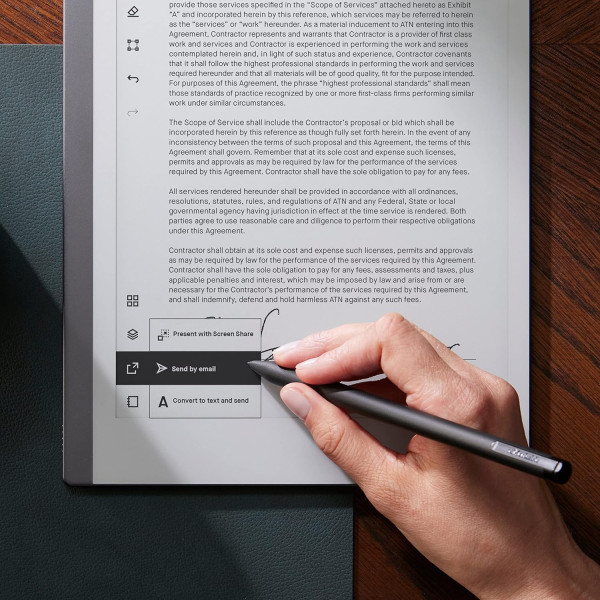 reMarkable 2 10.3" Notetaking Paper Tablet with Marker Plus