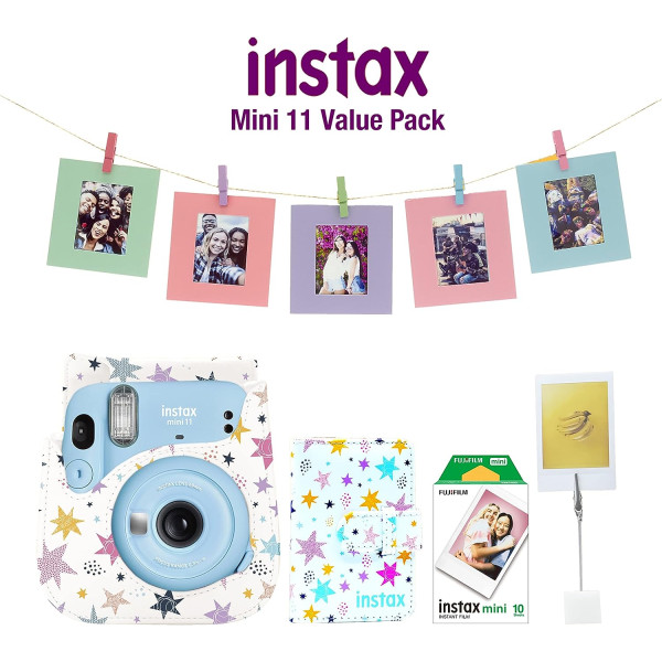 Fujifilm Instax Mini 11 Instant Camera Value pack