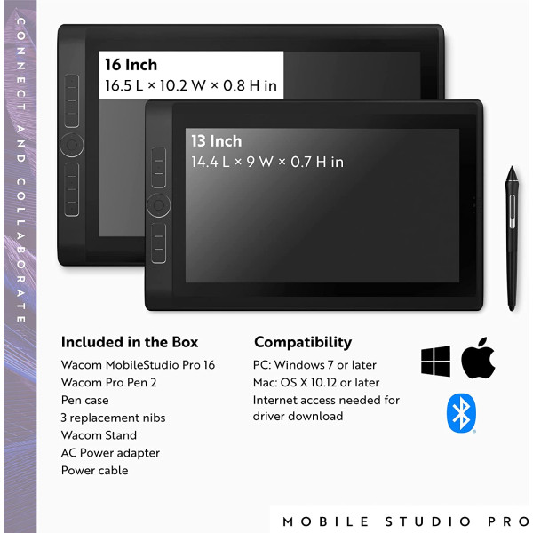 Wacom Mobile Studio Pro 16 Intel Core i7 16GB RAM 512GB SSD