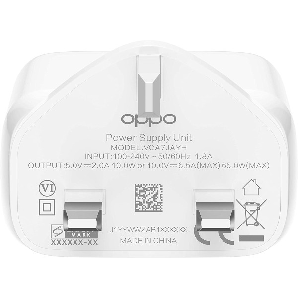 OPPO Supervooc 65W Power Adapter 