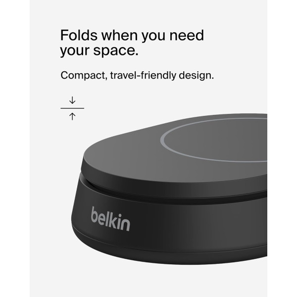 Belkin BoostCharge Pro Convertible Magnetic Wireless Charging Stand with Qi2 15W