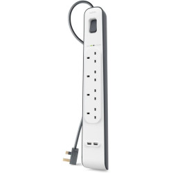 Belkin 2.4 Amp USB Charger 4-outlet Surge Protection Strip