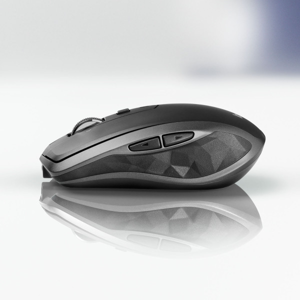 Logitech - MX Anywhere 2S Wireless Laser Mouse - Black