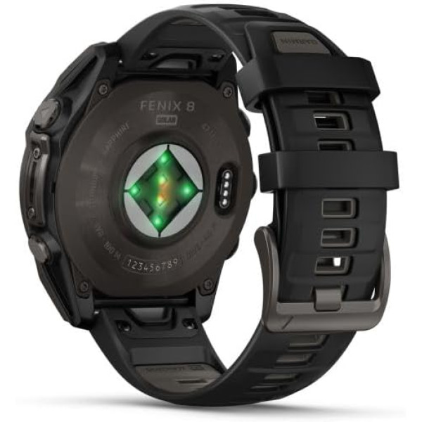 Garmin Fenix 8 Solar Sapphire GPS Smartwatch 47mm 