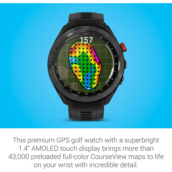 Garmin Approach S70 Premium GPS Golf Watch 47mm