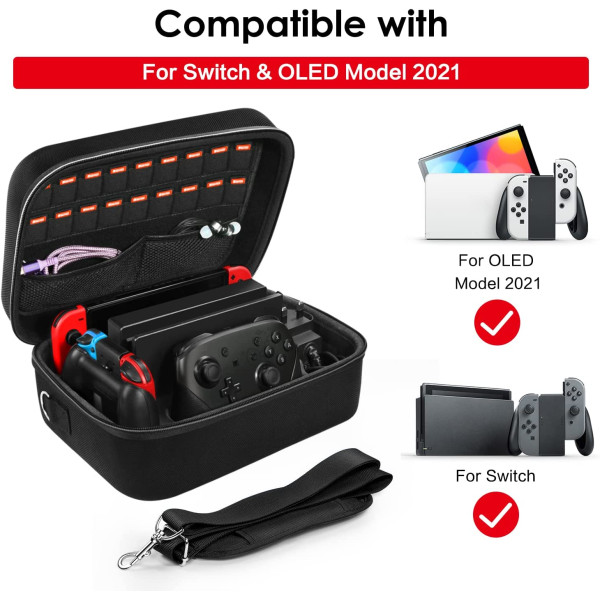 ivoler Carrying Storage Case for Nintendo Switch