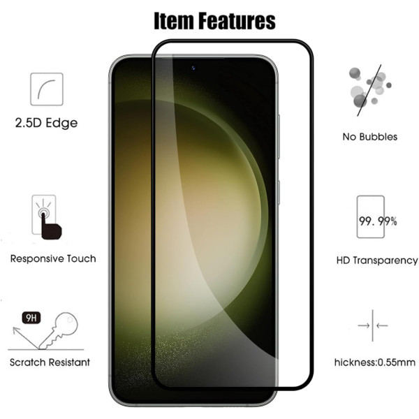 Samsung S24 3D Full Glue Tempered Glass Screen Protector