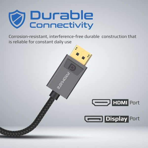 Promate MediaLink-DP DisplayPort to HDMI Adapter