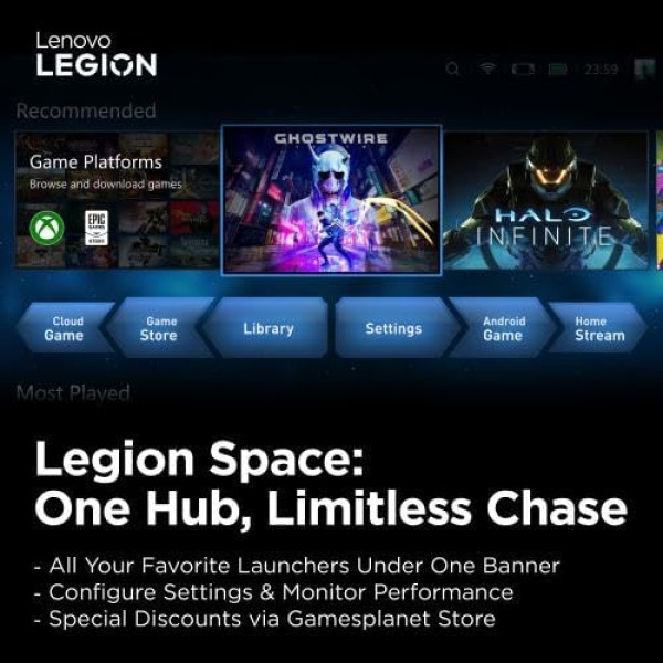 Lenovo Legion Go 8.8" Gaming  Handheld 16GB RAM 512GB SSD 