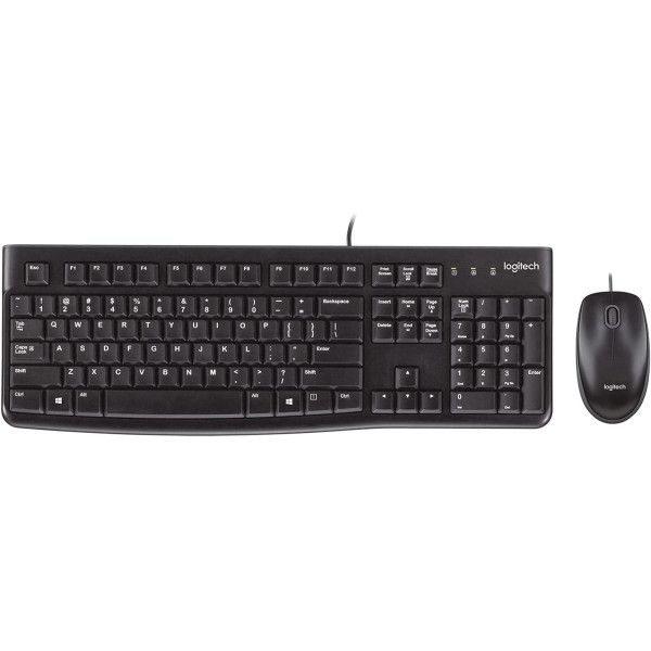 Logitech MK120 Wired Keyboard and Mouse