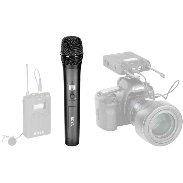 BOYA BY-WHM8 Pro Cardioid Wireless Transmitter/Handheld Microphone (556 to 595 MHz)