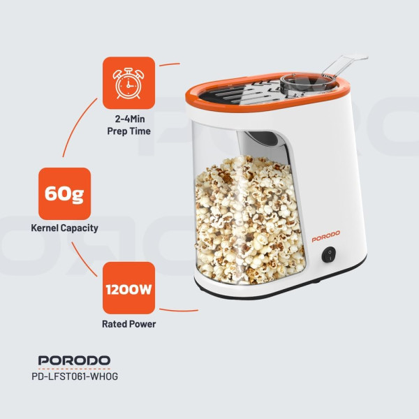 Porodo Lifestyle PD-LFST061 Popcorn Maker 1200W