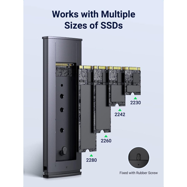 Ugreen 10Gbps M.2 NVMe SATA Enclosure