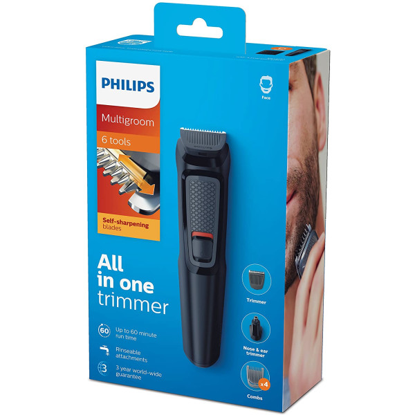 Philips Multigroom Series 3000 6-in-1 Trimmer - MG3710/15