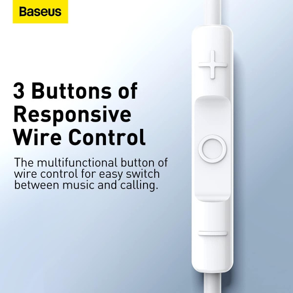 Baseus Encok H17 Wired Earphone With Mic