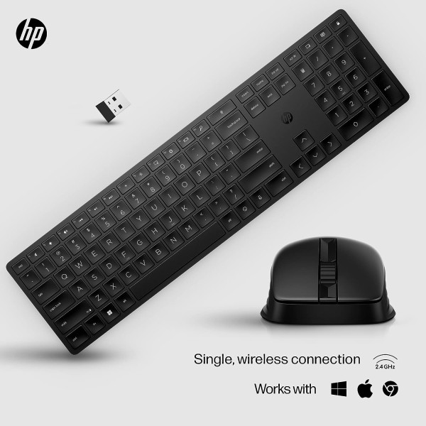 HP 650 Wireless Keyboard & Mouse Combo