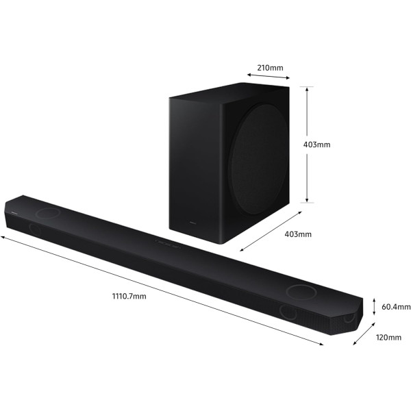 Samsung HW-Q800D 5.1.2 ch. Wireless Dolby ATMOS Soundbar