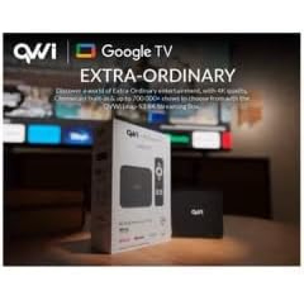 QVWi Leap-S3 4K Google Streaming Box 