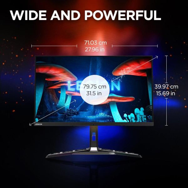 Lenovo Legion Y32p-30 31.5" 4K HDR 144 Hz Gaming Monitor