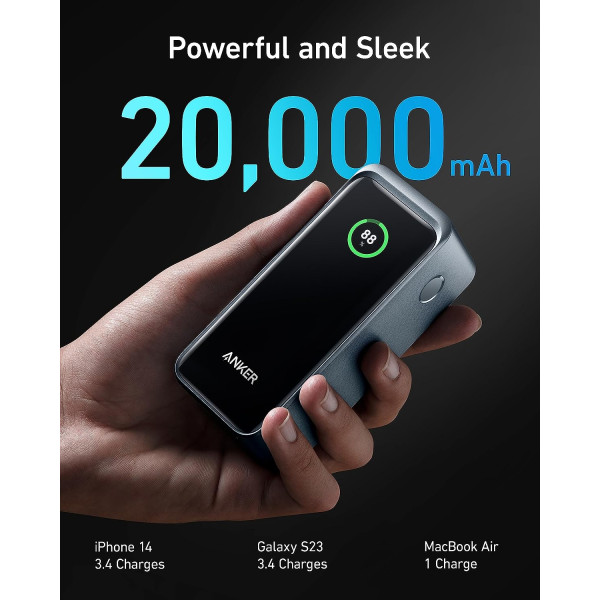 Anker Prime 20,000mAh Power Bank 200W