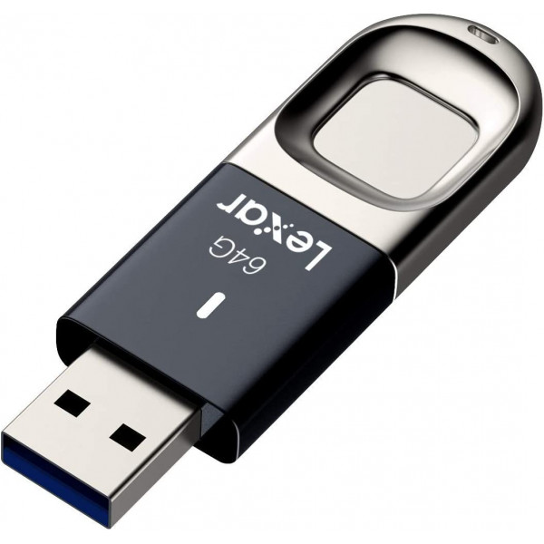 Lexar JumpDrive Fingerprint F35 64GB USB 3.0 Flash Drive