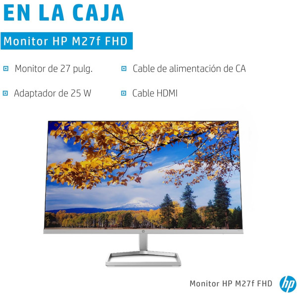 HP M27f Full HD 27 inch IPS LCD Monitor 