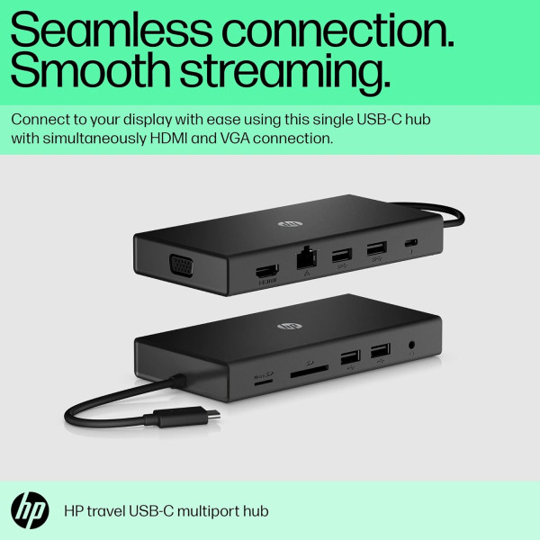 HP Travel USB-C Multi Port Hub - 1C1Y5AA