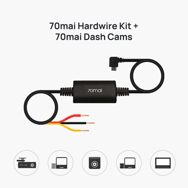 70mai Mini USB Hard Wire Kit for Dash Cam10ft