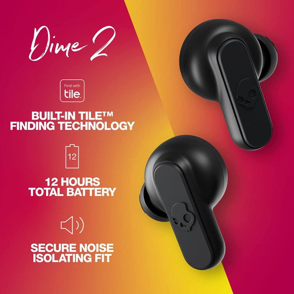 Skullcandy Dime 2 True Wireless Earbuds with Tile