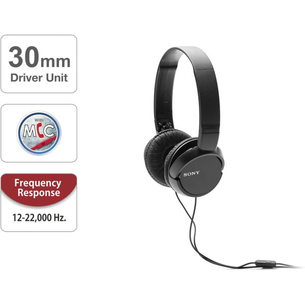 Sony MDR-ZX110AP Headphones with Microphone 