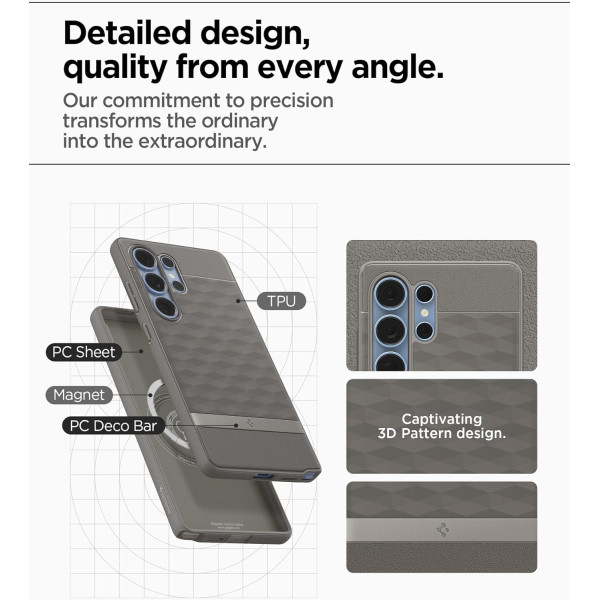 Spigen Parallax MagFit Case for Samsung Galaxy S25 Ultra