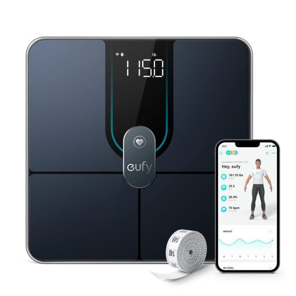 eufy Smart Scale P2 Pro Digital Bathroom Scale with Wi-Fi Bluetooth