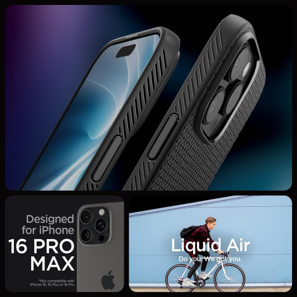 Spigen Liquid Air Armor Case for iPhone 16 Pro Max