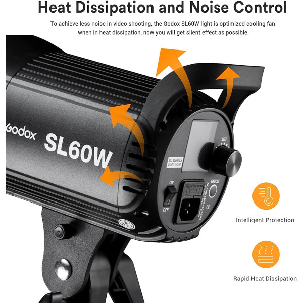 GODOX SL-60W Bowens Mount Led Continuous Video Light