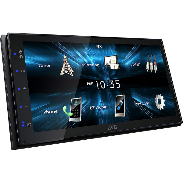 JVC KW-M150BT Bluetooth Car Stereo Receiver with USB Port – 6.75"