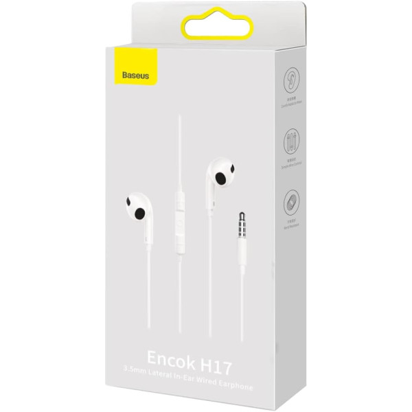 Baseus Encok H17 Wired Earphone With Mic