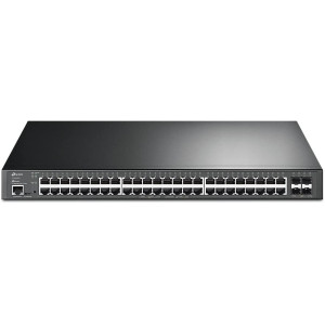 TP-Link TL-SG3452XP JetStream 48-Port Gigabit and 4-Port 10GE SFP+ L2+ Managed Switch with 48-Port PoE+