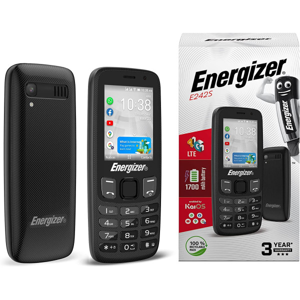 Energizer E242S 4G Dual SIM Phone 4GB 512MB RAM