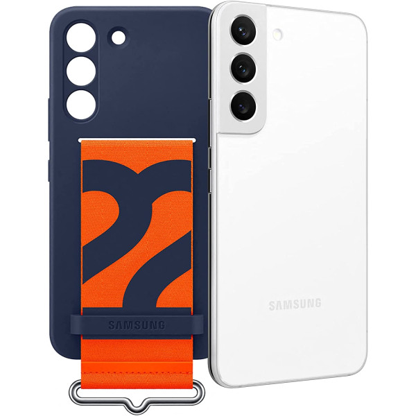 Samsung Galaxy S22 Silicone Cover with Strap