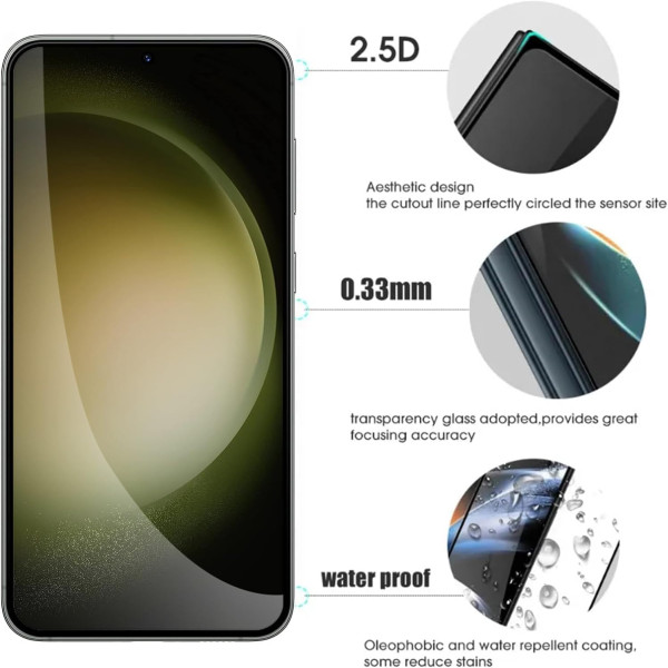 Samsung S24 3D Full Glue Tempered Glass Screen Protector